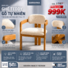 [GVN-01] GHẾ TEDDY GỖ TỰ NHIÊN