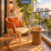 SUNSET BLOOM LOUNGE CHAIR [GVN-19]